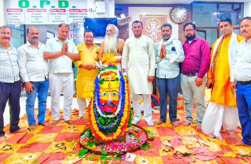 रुद्राभिषेक का हुआ भव्य आयोजन