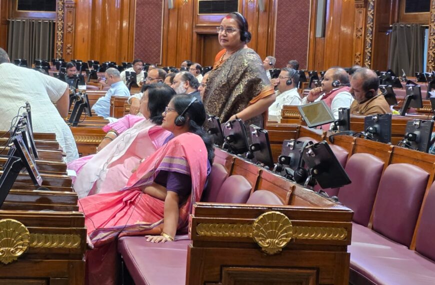 विधानसभा सत्र में विधायक अंजुला सिंह माहौर ने रखी हाथरस की विकास मांगें