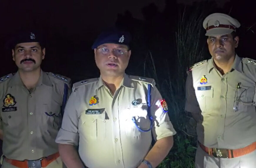 चोरी की वारदात को अंजाम देने वाले दो आरोपी पुलिस मुठभेड़ में गिरफ्तार