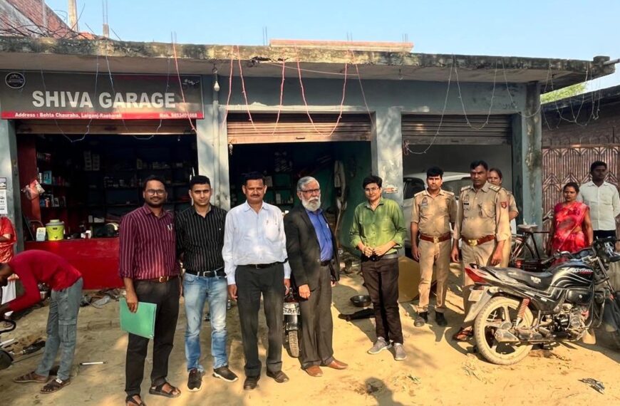 सहायक श्रमायुक्त आर०एल० स्वर्णकार के नेतृत्व में चलाया गया बाल श्रम उन्मूलन अभियान