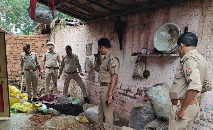 आबकारी और पुलिस विभाग की संयुक्त टीम ने पकड़ी 36 लीटर अवैध कच्ची शराब