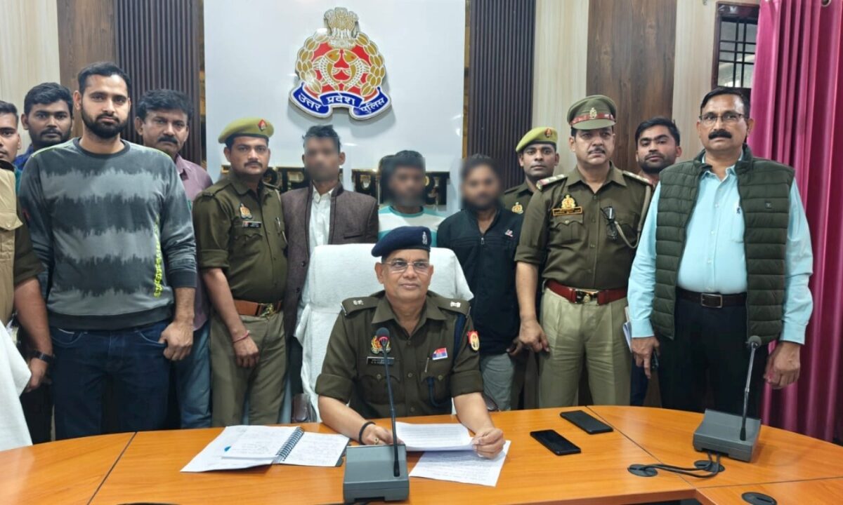 हाथरस में चोरी का बड़ा गैंग बेनकाब