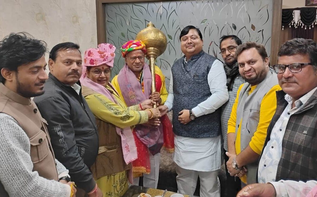 नवनियुक्त भाजपा जिलाध्यक्ष का भाजपा कार्यालय पर अभिनंदन समारोह