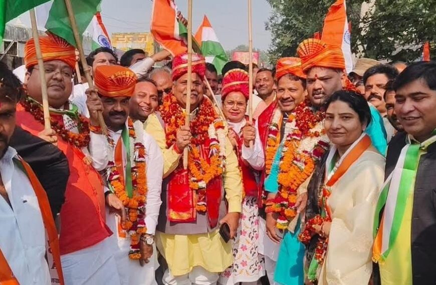 सरदार पटेल जयंती पर पदयात्रा, शहर में गूंजे भारत एकता के नारे