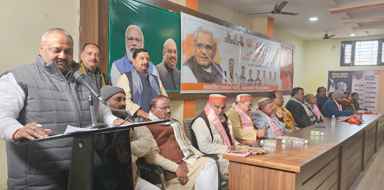 अटल जी ने विकास और सुशासन की मजबूत नींव रखी थी: विजय शिवहरे