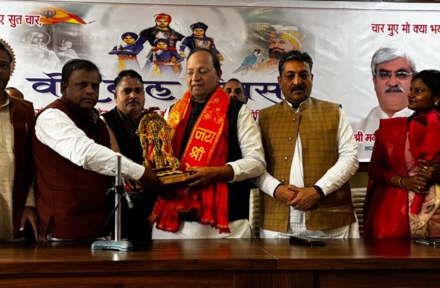 देश के सच्चे रखवाले थे साहिबजादे: अरुण सिंह