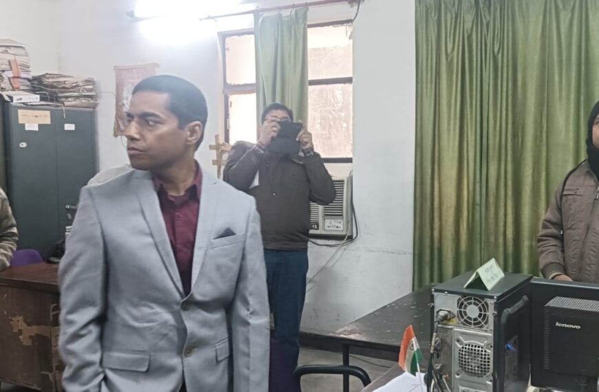 मुख्य विकास अधिकारी ने कानपुर देहात जनपद का कार्यभार ग्रहण किया