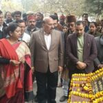 मुंशीगंज शहीद स्मारक पर शहीदों को दी गई श्रद्धांजलि