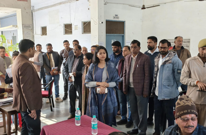 बीएलओ द्वारा प्राप्त किये गये दावे व आपत्तियां