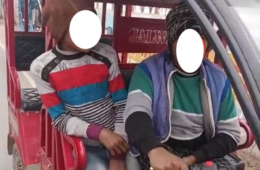 नाबालिगों के हाथों में ई-रिक्शा, हादसों को खुला न्योता