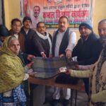 प्रतिवर्ष की भांति रायबरेली सांसद द्वारा कराया जा रहा है कंबल वितरण – अतुल सिंह