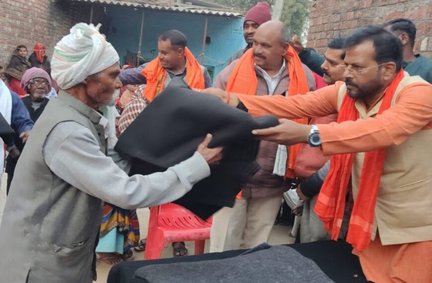 समाज में अभावग्रस्त और जरूरतमंदों की सेवा करना सबसे बड़ी पूजा – अभिलाष कौशल