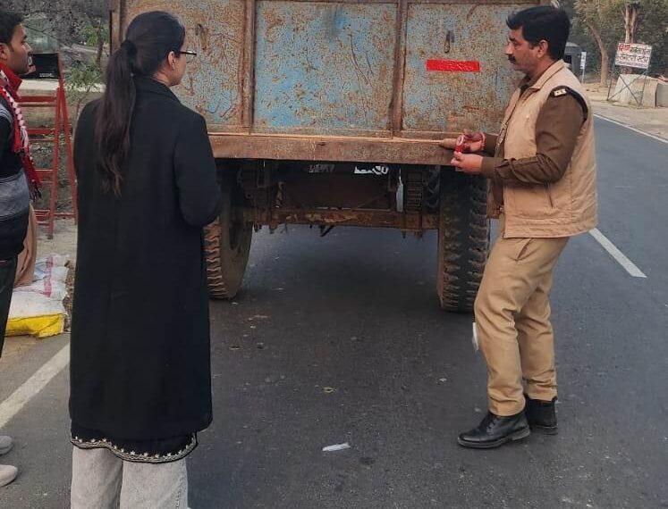 सड़क दुर्घटनाओं की रोकथाम हेतु एआरटीओ प्रवर्तन द्वारा सघन चेकिंग अभियान
