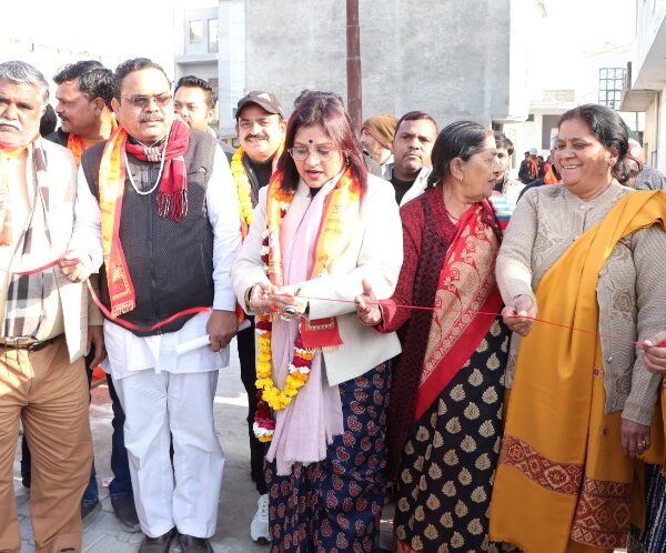 पालिकाध्यक्ष ने किया श्याम कुंज में सीसी इंटरलॉकिंग&hellip;