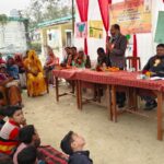 सरकारी स्कूल में शिक्षा चौपाल का आयोजन