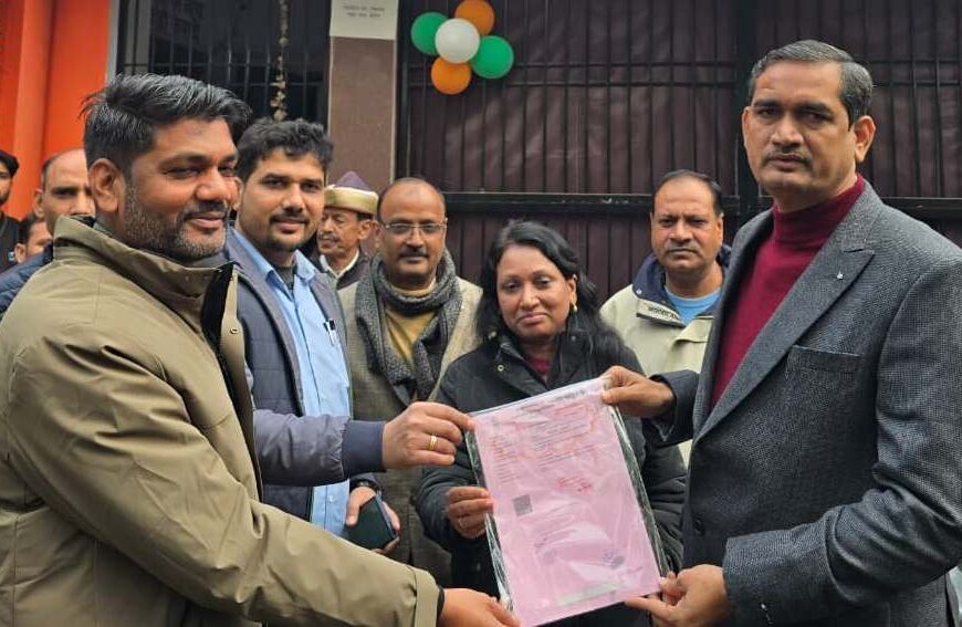 श्री बांके बिहारी मंदिर के आस-पास जनसुविधाओं के विकास हेतु हुई दूसरी रजिस्ट्री