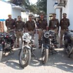 मॉडिफाइड साइलेंसर के खिलाफ विशेष अभियान, 8 बाइक सीज