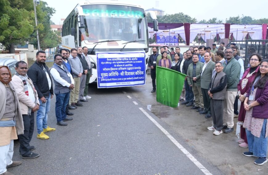 एनटीपीसी ऊंचाहार ने आसपास के युवाओं के नए बैच को प्रशिक्षण हेतु किया रवाना