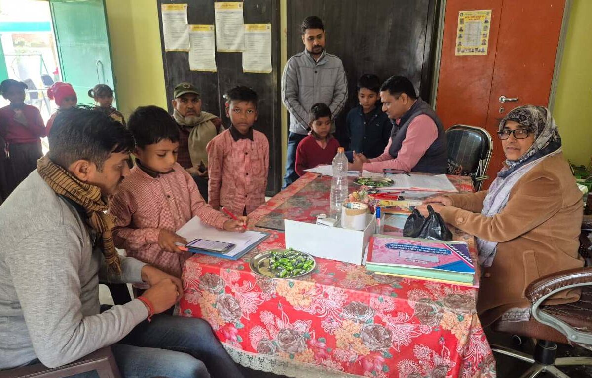 निपुण ऐप के माध्यम से बुनियादी साक्षरता एवं संख्यात्मक ज्ञान का किया गया आकलन