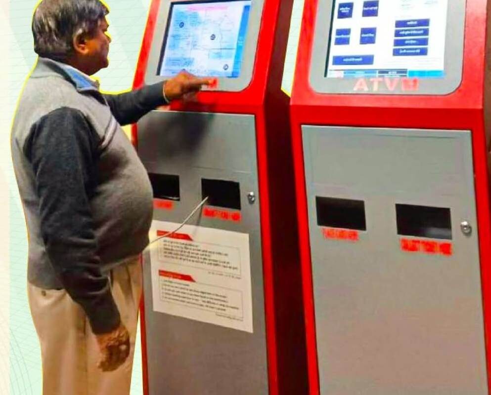 आगरा मंडल में यात्रियों की सुविधा के लिए 36 एटीवीएम मशीनें स्थापित