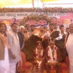 рд╕реИрдХрдбрд╝реЛрдВ рдЬреЛрдбрд╝реЛрдВ рдиреЗ рдЕрдЧреНрдирд┐ рдХреЗ рд╕рдордХреНрд╖ рд╕рд╛рдд рдлреЗрд░реЗ рд▓реЗрдХрд░ рдЬреАрд╡рдирднрд░ рд╕рд╛рде рдирд┐рднрд╛рдиреЗ рдХрд╛ рдХрд┐рдпрд╛ рд╡рд╛рджрд╛