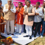 कैबिनेट मंत्री ने बालगृह के निर्माण कार्य का किया भूमि पूजन