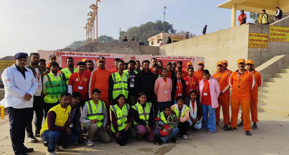 चंदौली में आपदा बचाव प्रशिक्षण कार्यक्रम सम्पन्न