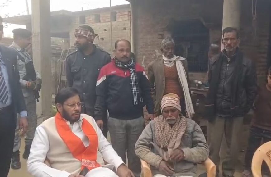 ऊंचाहार विधायक ने मृतक लाइनमैन के परिजनों को बंधाया ढांढस, हर संभव मदद का दिया आश्वासन