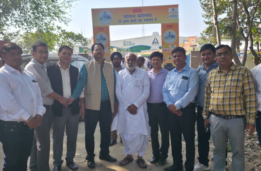 हाथरस के चौपाल सागर में तीन दिवसीय किसान मेला शुरू