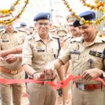 सासनी गेट चौराहे पर हाईटेक यातायात पुलिस बूथ का उद्घाटन