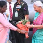 राष्ट्रपति द्रौपदी मुर्मू का मथुरा आगमन, तीन दिवसीय दौरे की शुरुआत