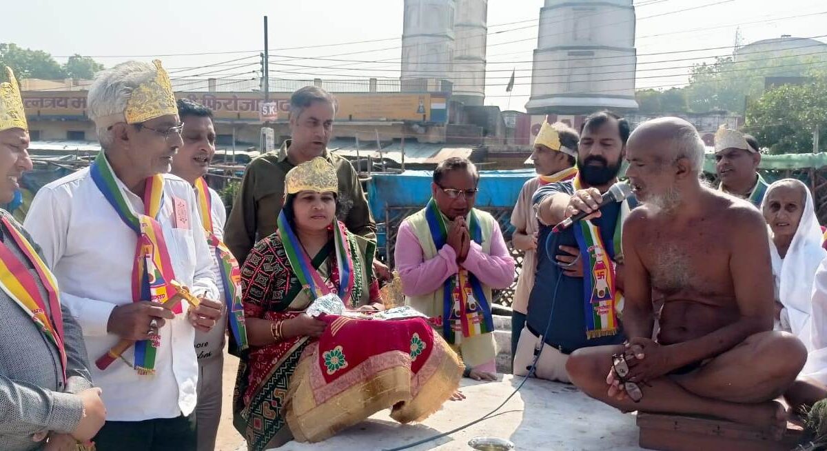 भगवान महावीर के जन्म कल्याणक महामहोत्सव के लिए हुआ भूमि पूजन