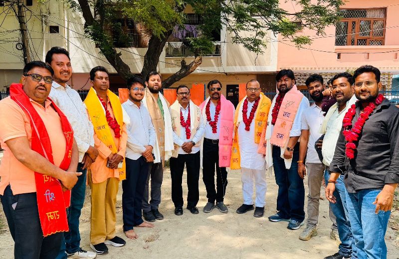 भाजपा के नवनियुक्त महानगर पदाधिकारियों का हुआ स्वागत