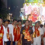 नव दुर्गा महोत्सव समिति द्वारा भव्य शोभा यात्रा निकाली गई