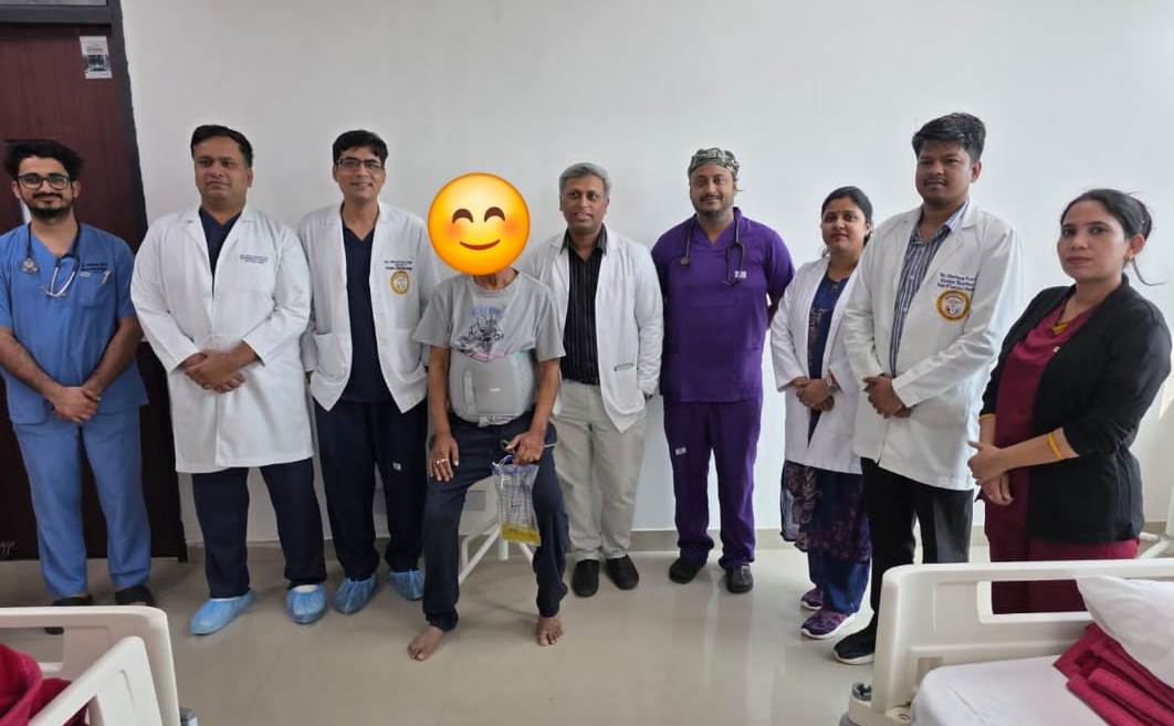 एम्स रायबरेली में पहली बार ‘जेली बेली’ की जटिल सर्जरी और HIPEC सफल