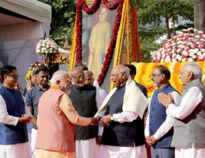 प्रेरणा स्थल पर प्रधानमंत्री ने बाबा साहेब को&hellip;