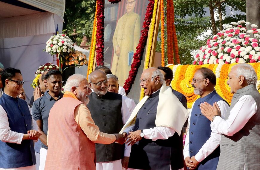 प्रेरणा स्थल पर प्रधानमंत्री ने बाबा साहेब को&hellip;