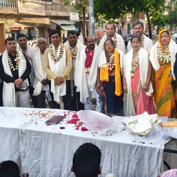 सविता समाज की नई कार्यकारिणी घोषित, डॉ. निर्दोष&hellip;