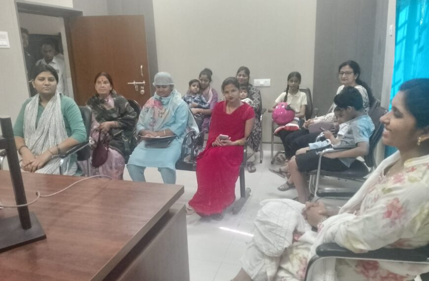 आगरा मंडल में पोषण पखवाड़ा के तहत जागरूकता कार्यक्रम