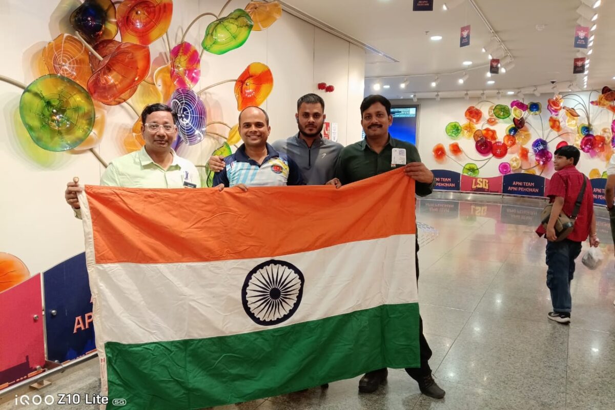 लखनऊ से कोलंबो रवाना हुई भारतीय दिव्यांग क्रिकेट टीम