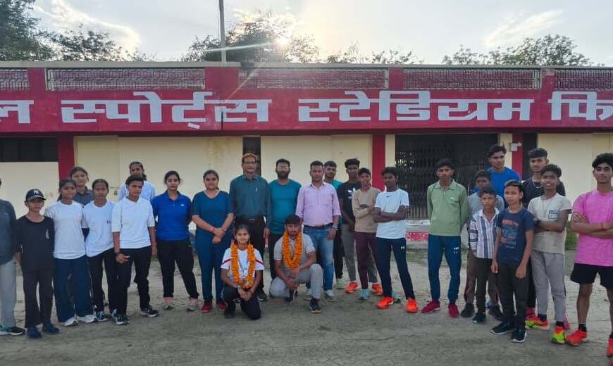 दिल्ली ओपन स्टेट एथलेटिक्स चैम्पियनशिप में फिरोजाबाद के खिलाड़ियों का शानदार प्रदर्शन