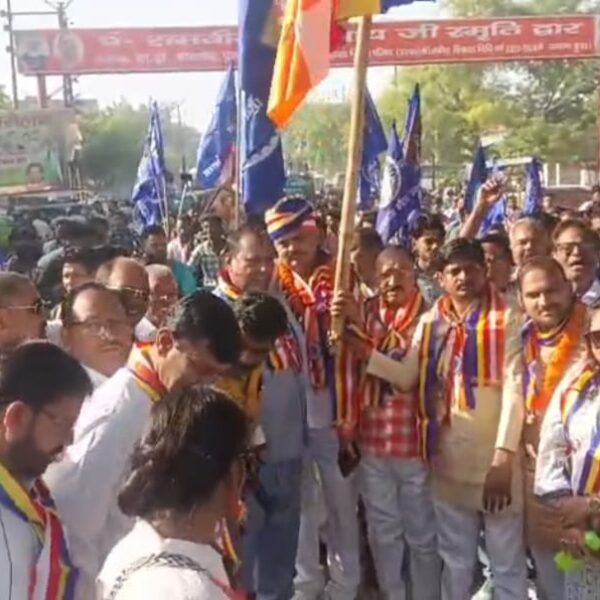 अंबेडकर जयंती पर निकली प्रभात फेरी, हजारों लोगों&hellip;