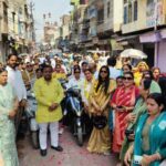 नारी शक्ति वंदन अधिनियम के समर्थन में निकली स्कूटी रैली