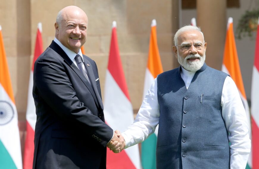 भारत-ऑस्ट्रिया संबंधों को नई दिशा देने पर जोर