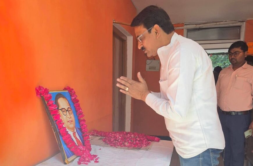 बाबा साहेब के आदर्शों को जीवन में आत्मसात करने की जरूरत : कृष्ण चंद्र जायसवाल