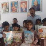 विद्यालय एवं आंगनबाड़ी केंद्र का औचक निरीक्षण, शैक्षिक सुधार के निर्देश