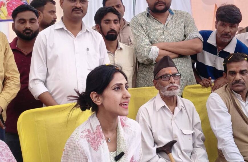 सोनिया नगर में विधायक अदिति सिंह ने सुनीं जनसमस्याएं