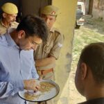 गेहूँ क्रय केन्द्र का औचक निरीक्षण, पारदर्शिता बनाए रखने के निर्देश