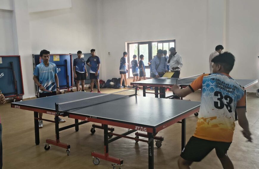 केन्द्रीय विद्यालय एमसीएफ लालगंज में 55वीं क्षेत्रीय खेलकूद प्रतियोगिता का आयोजन