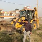 केडीए का एक्शन: अवैध प्लाटिंग पर चला बुलडोजर